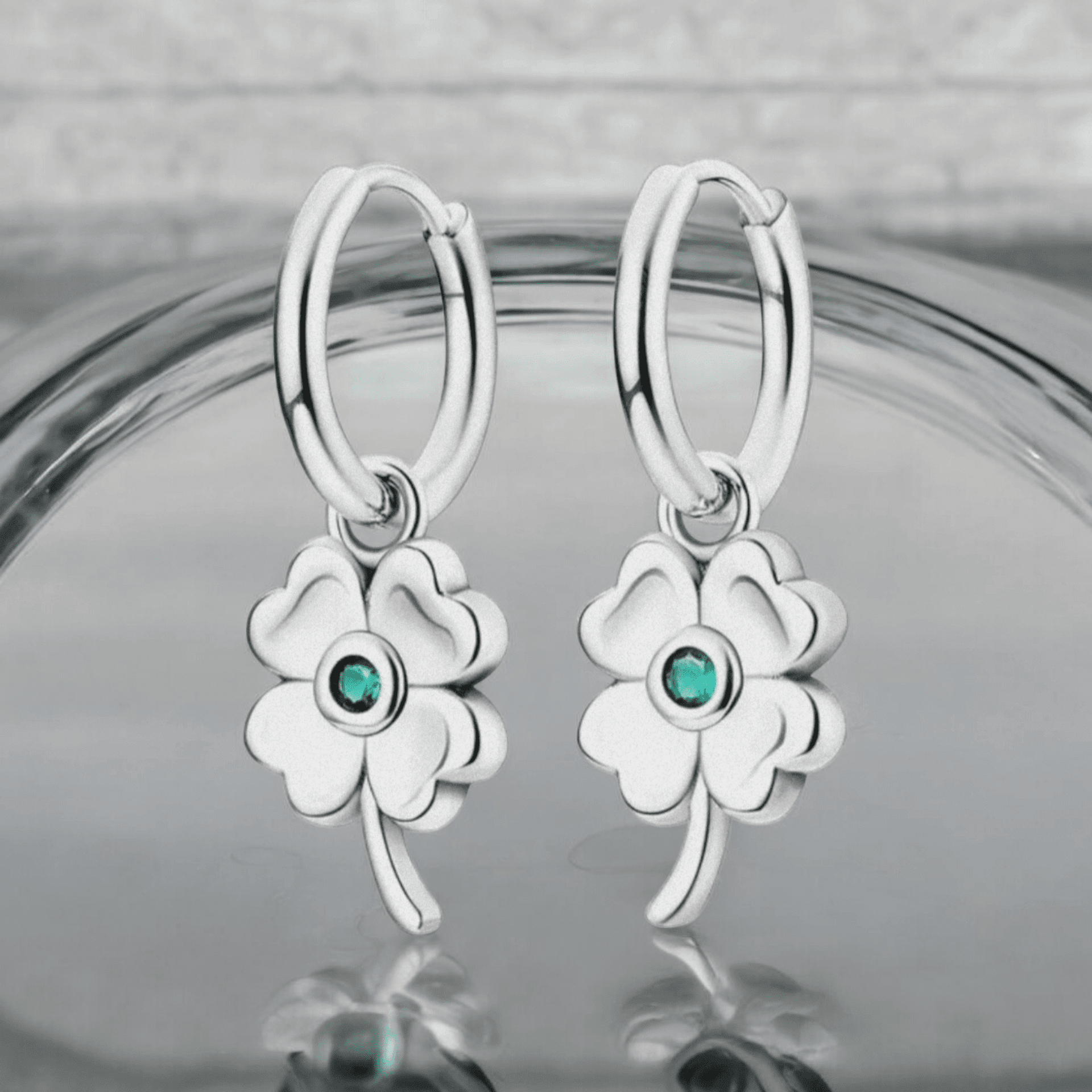 Pendientes Trébol - 3