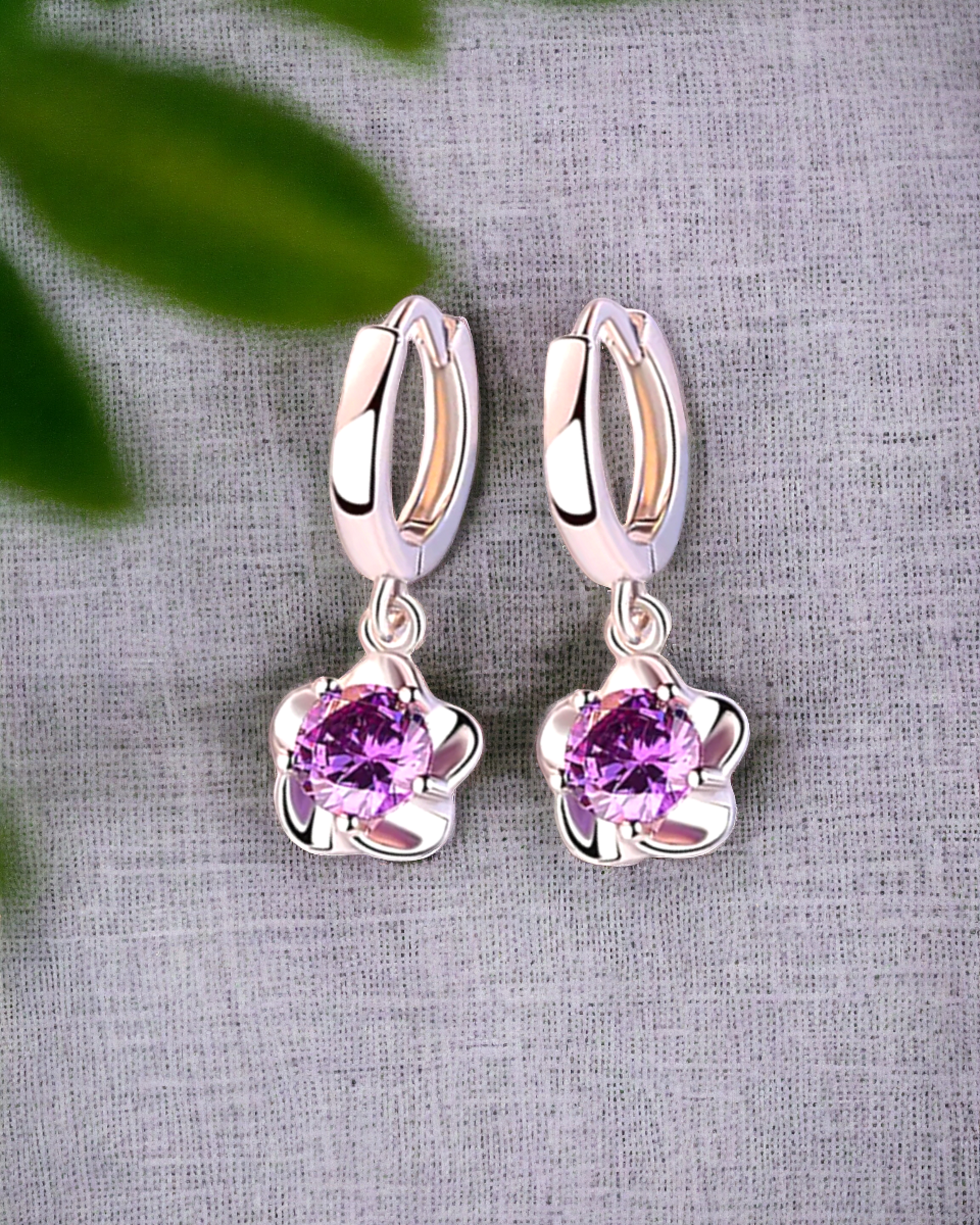 Pendientes Flor del Nilo - 2